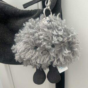 Jellycat Storm Cloud Bag Charm EUC
